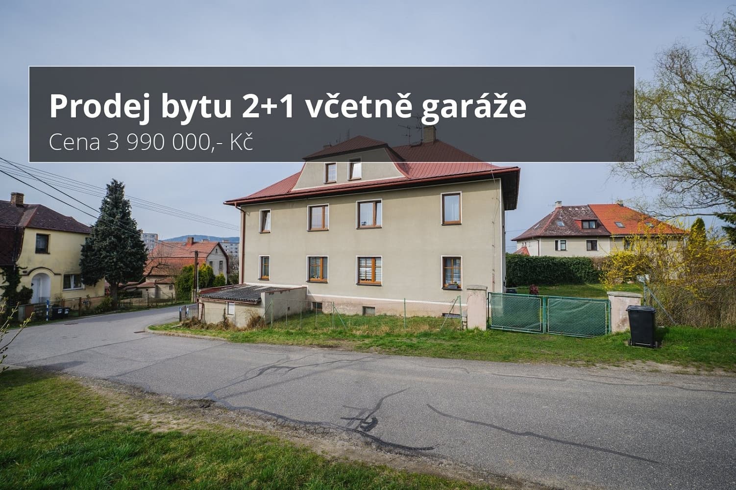 Prodej bytu 2+1 60 m²