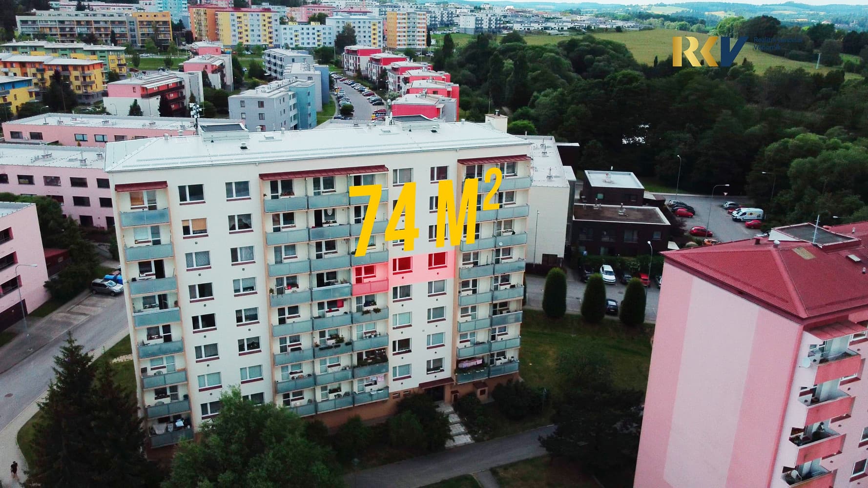 Prodej bytu 3+1 74 m²