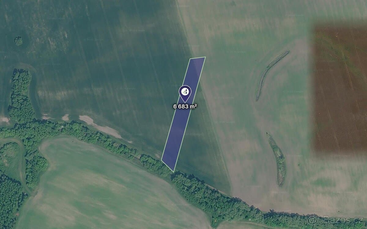 Prodej podílu 1/4 pole 1 671 m², Lázně Bohdaneč