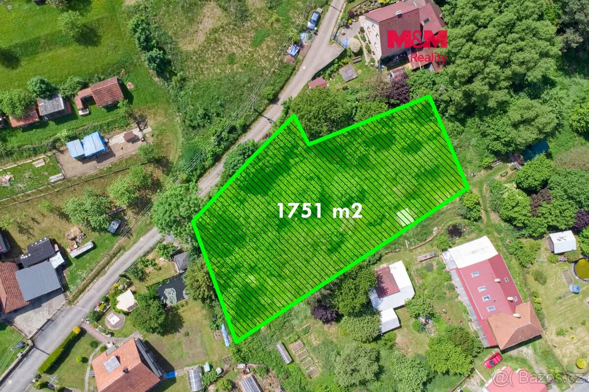 Prodej pozemku k bydlení, 1751 m², Růžďka