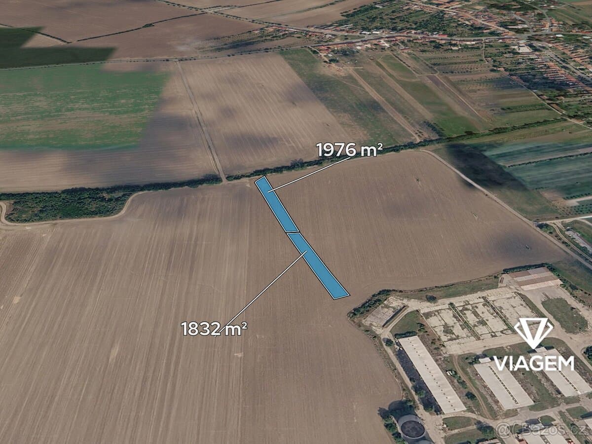 Pole 3 808 m², Podíl 33 % o výměře 1 269 m²