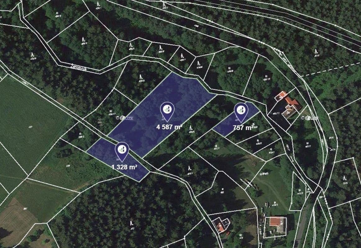Prodej pozemku 3.406 m²