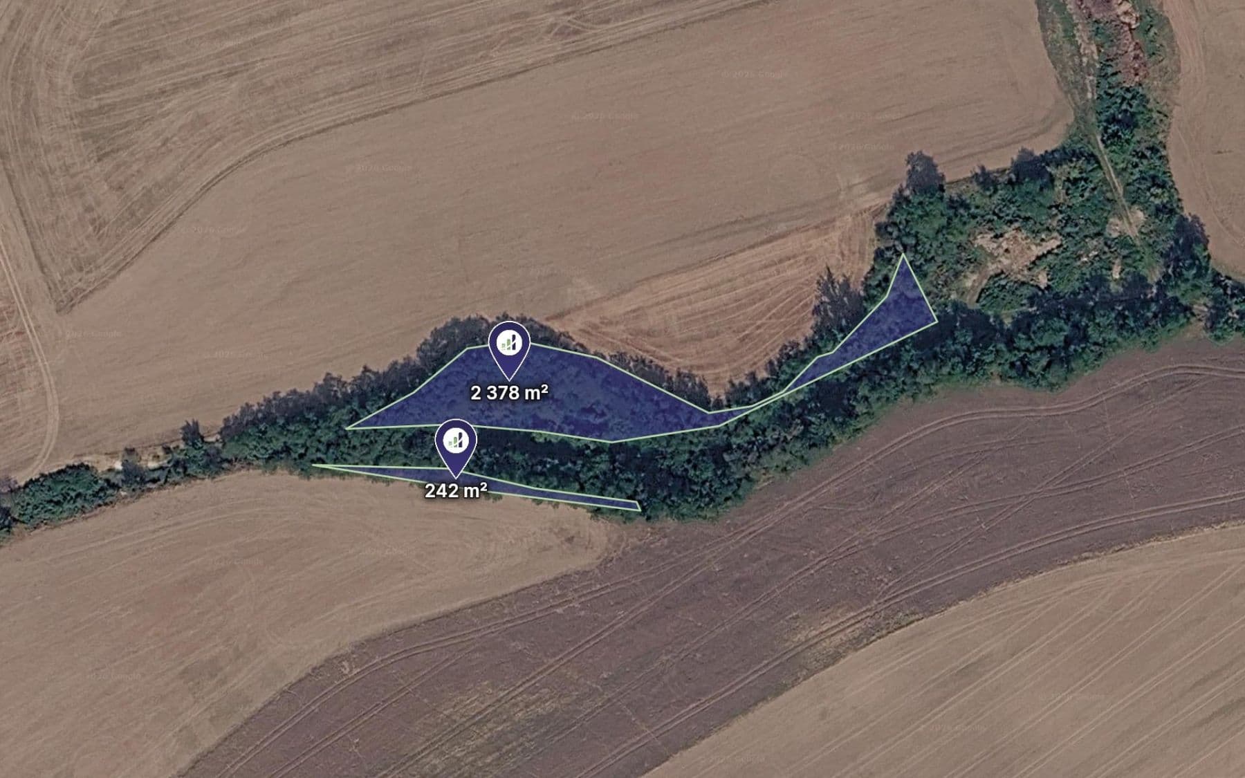 Prodej pozemku 2.620 m²
