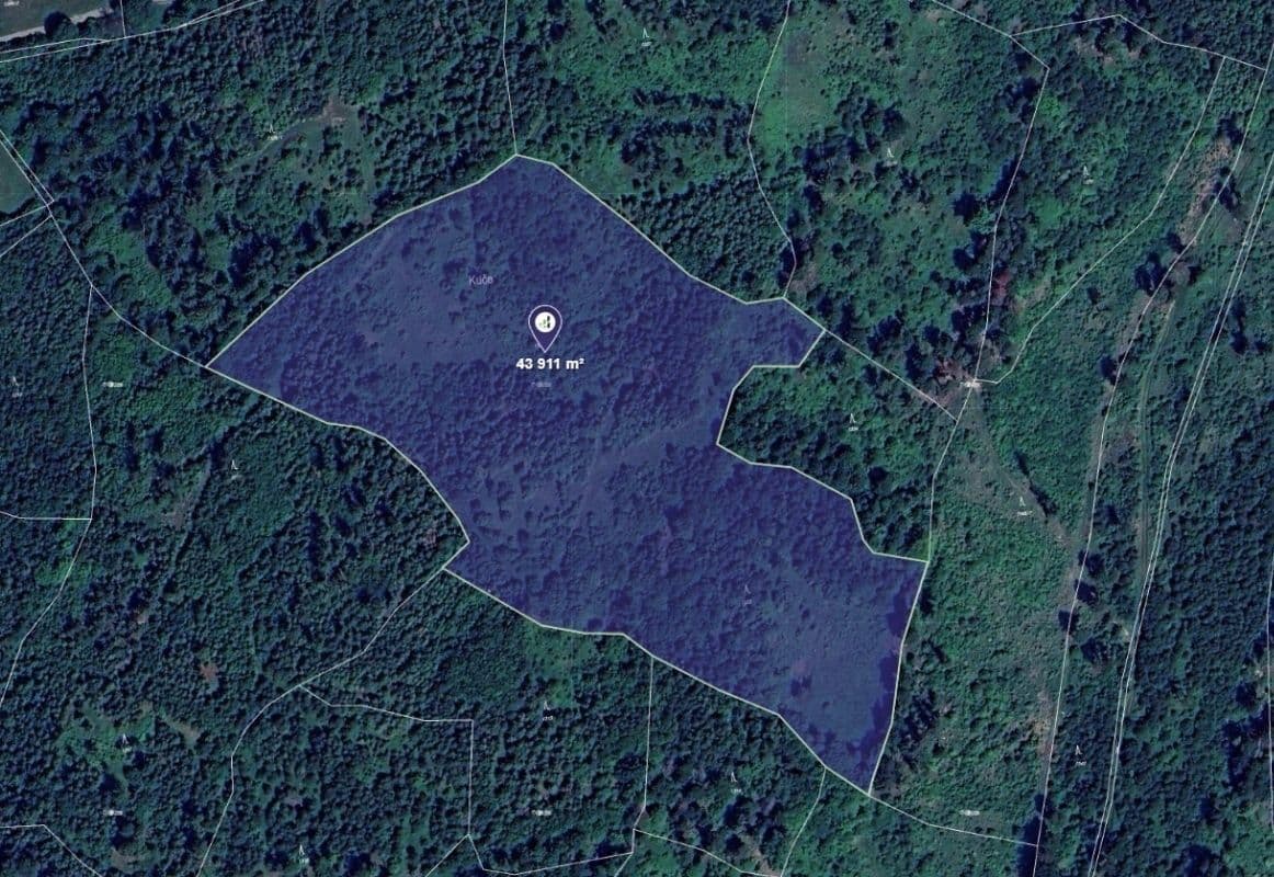 Prodej pozemku 43.911 m²