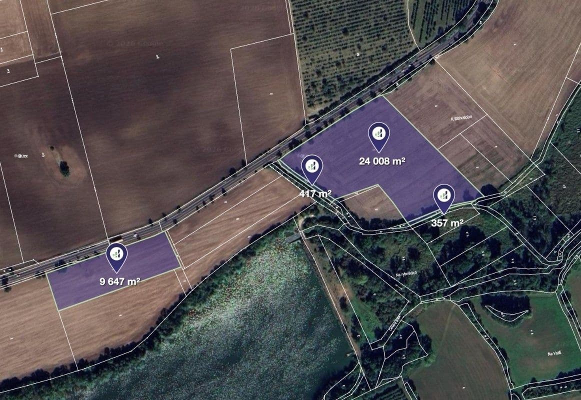 Prodej pozemku 8.607 m²