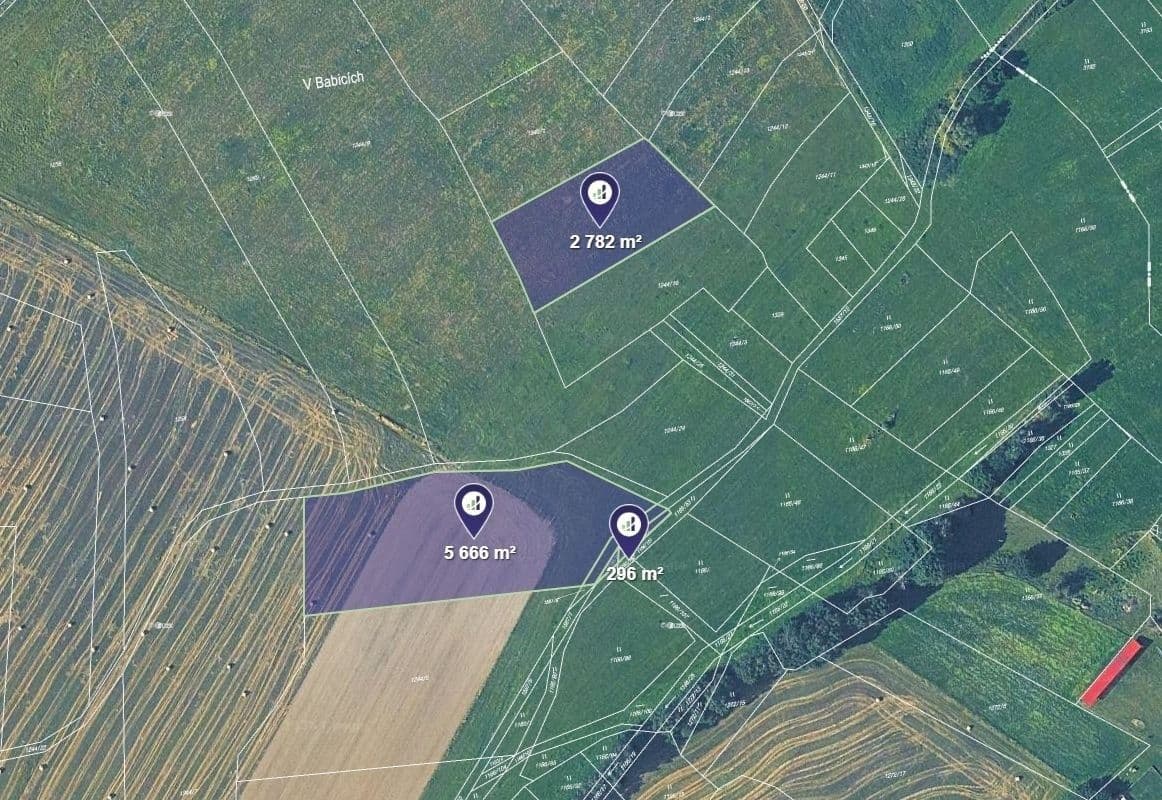 Prodej pozemku 8.744 m²