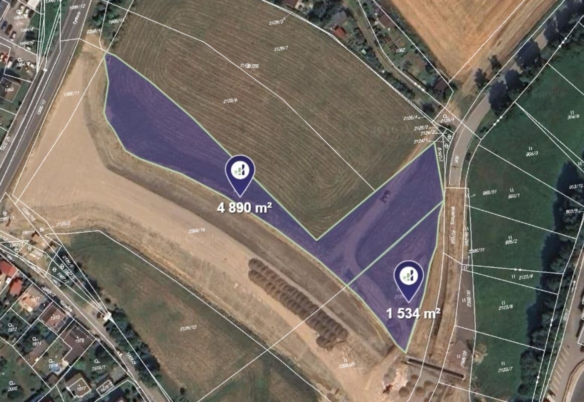 Prodej pozemku 6.424 m²