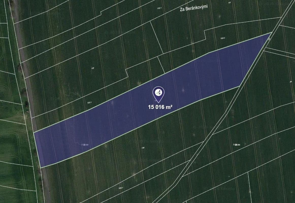 Prodej pozemku 2.002 m²