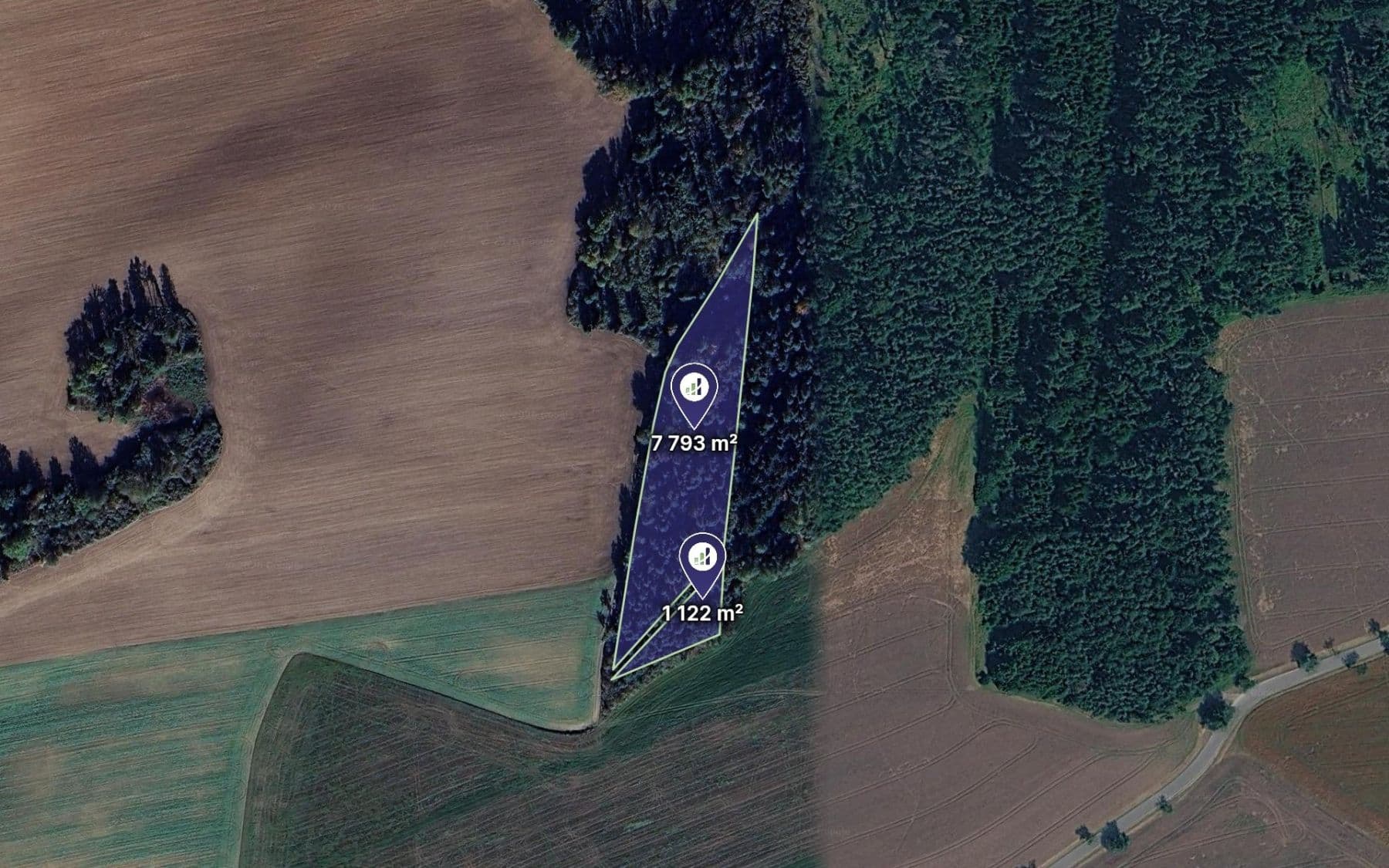 Prodej pozemku 8.915 m²
