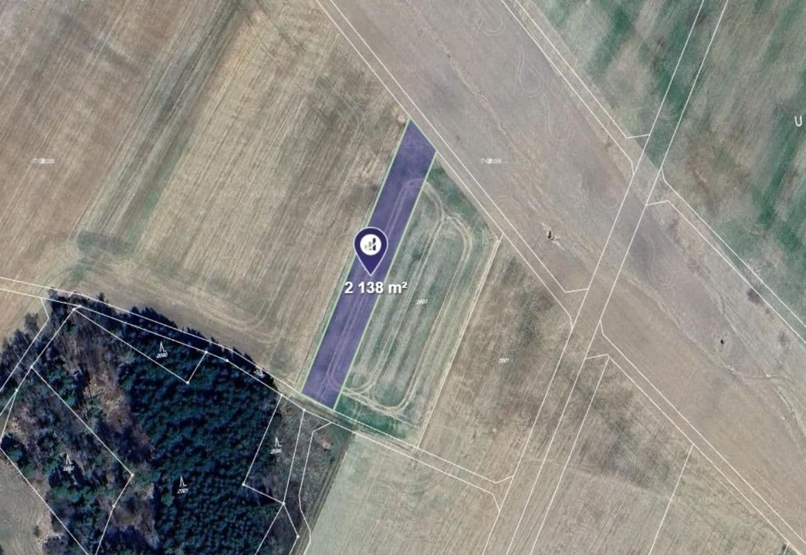 Prodej pozemku 2.138 m²