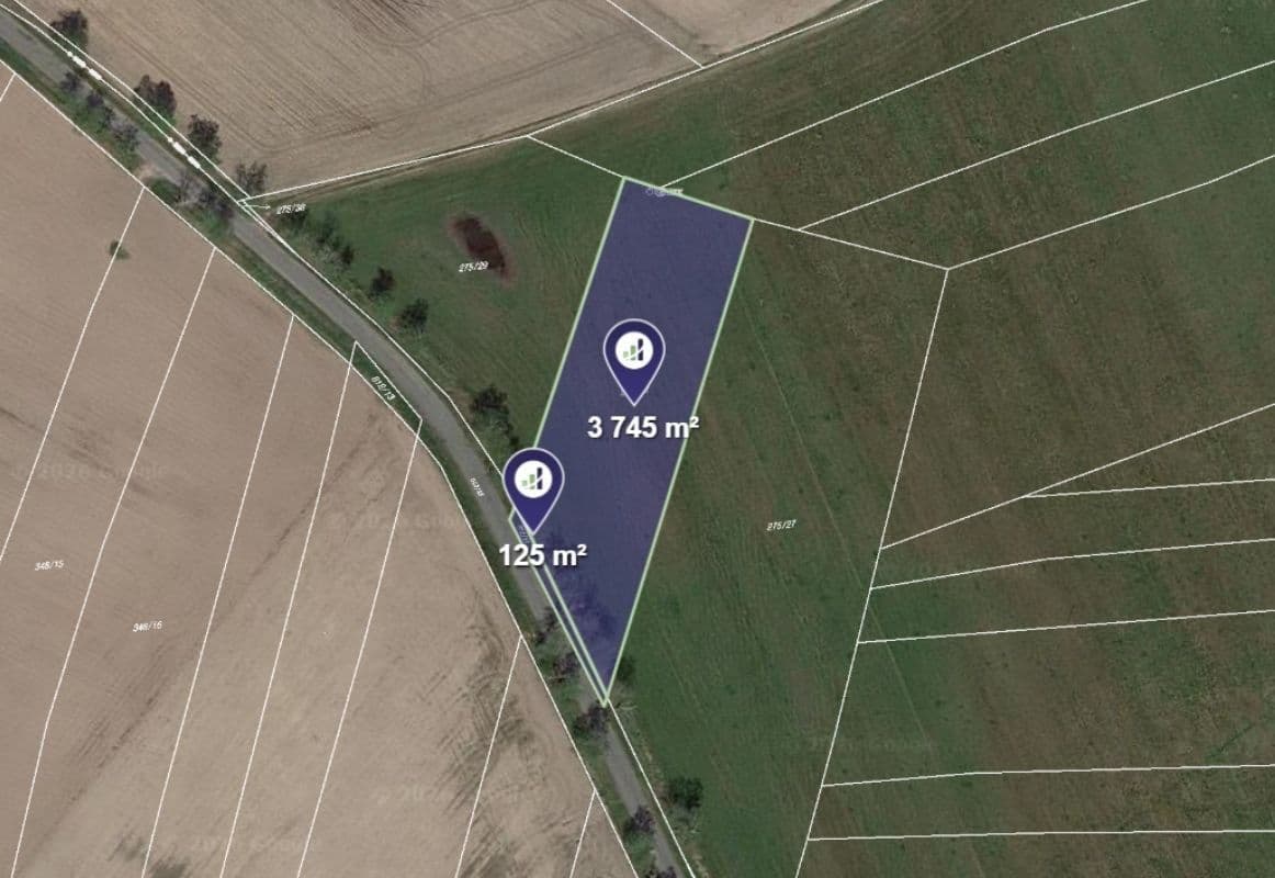 Prodej pozemku 1.481 m²