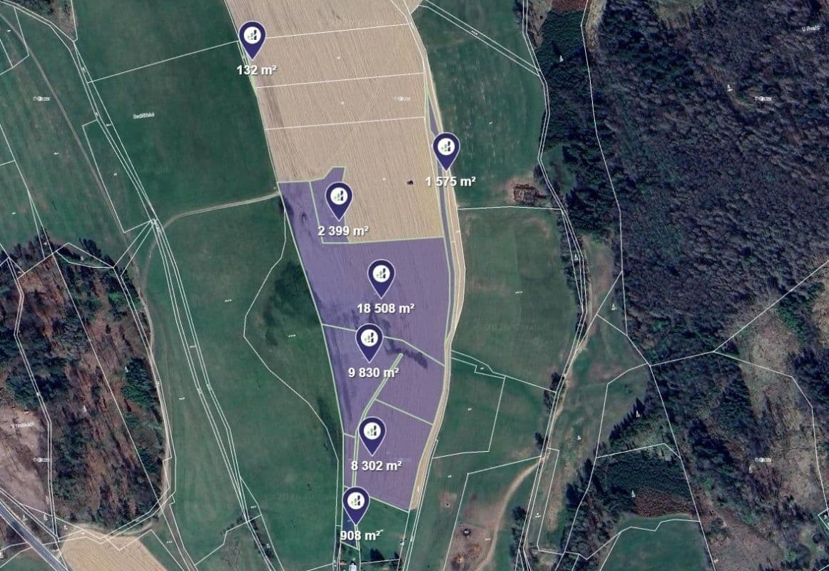 Prodej pozemku 37.292 m²