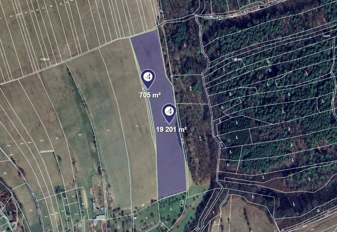 Prodej pozemku 19.906 m²
