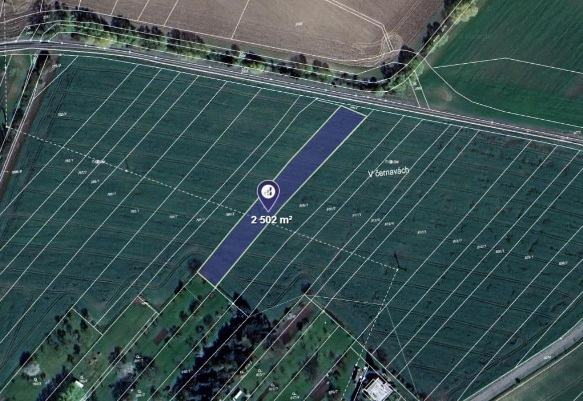 Prodej pozemku 2.502 m²