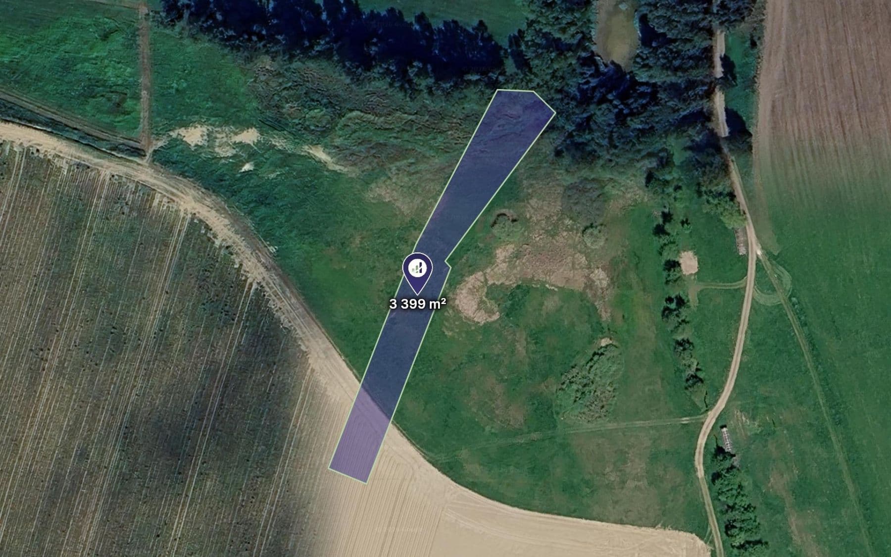 Prodej pozemku 3.399 m²