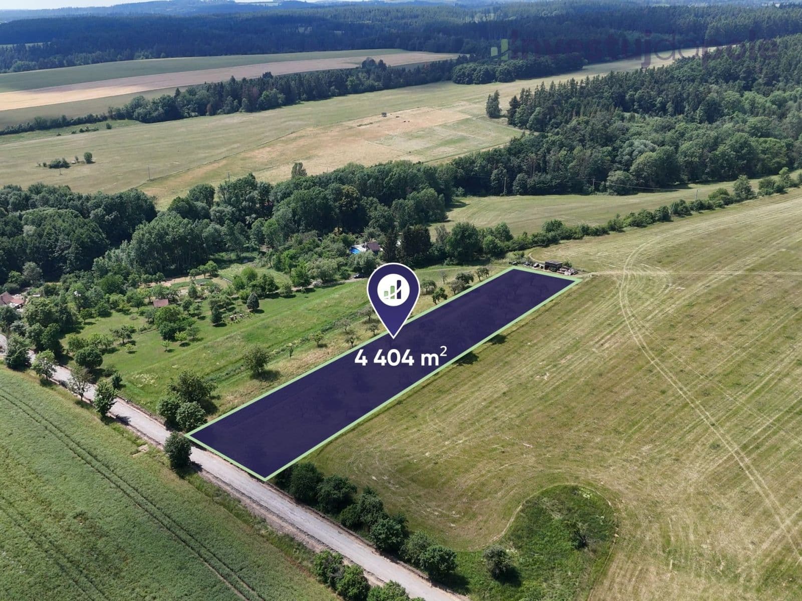 Prodej pozemku 4.404 m²