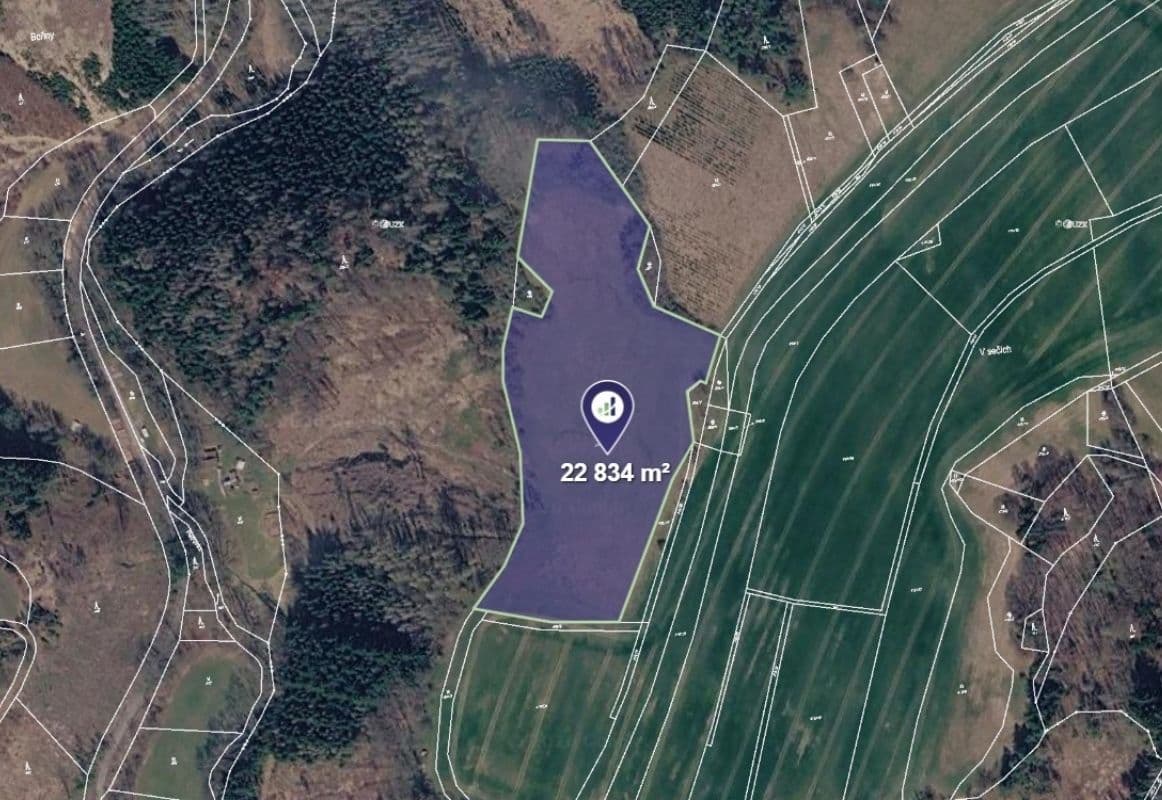 Prodej pozemku 22.834 m²