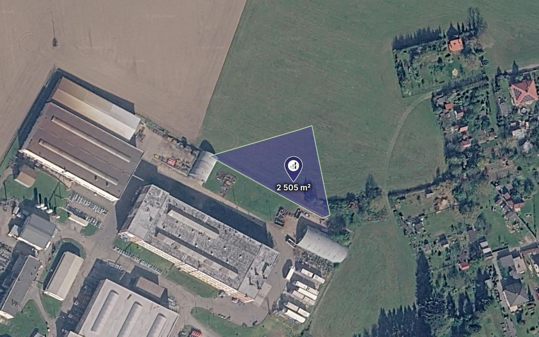 Prodej pozemku 1.879 m²