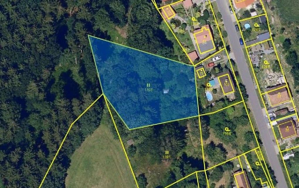 Prodej pozemku 2.124 m²