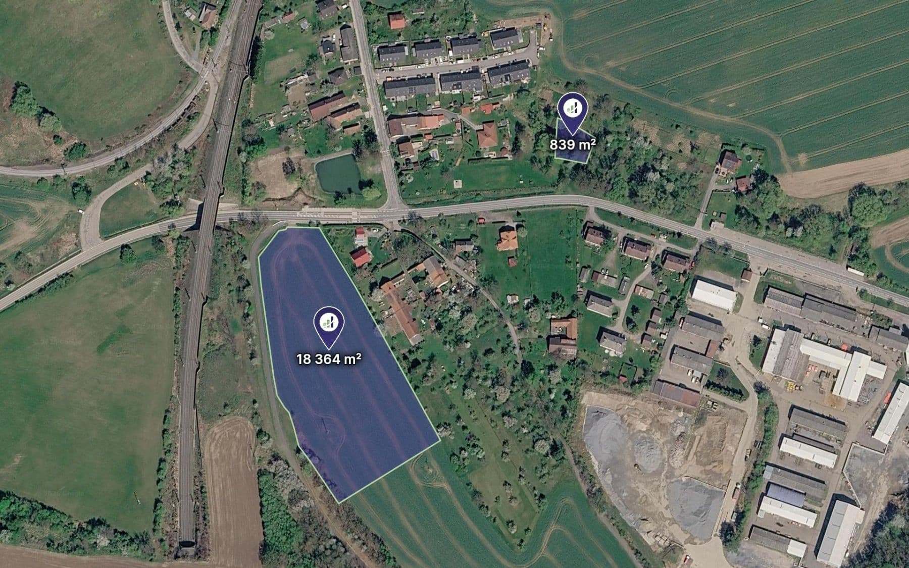 Prodej pozemku 9.602 m²
