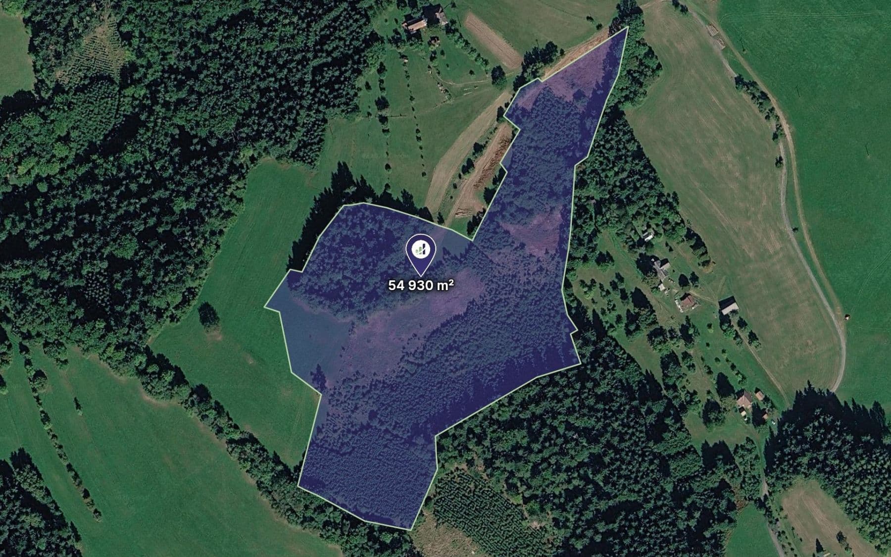 Prodej pozemku 54.930 m²
