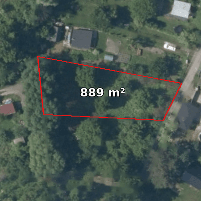 Prodej pozemku 889 m²