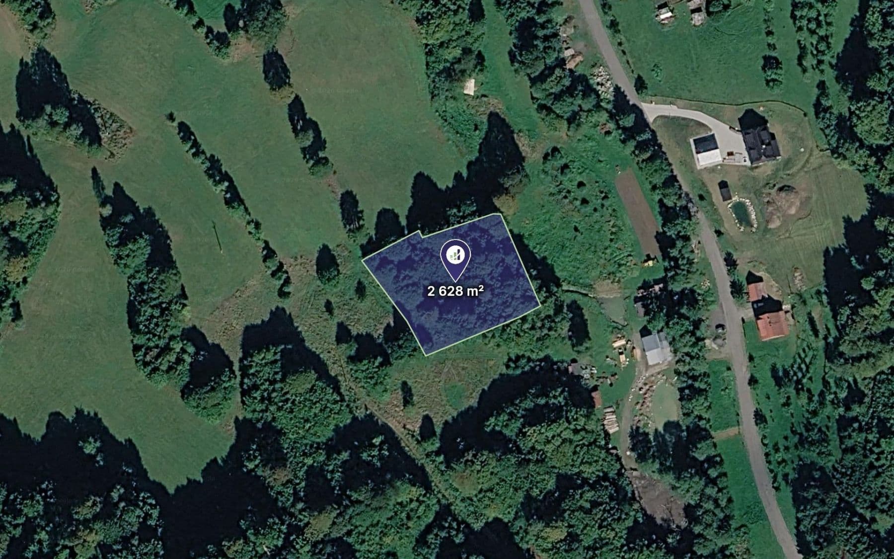 Prodej pozemku 2.628 m²