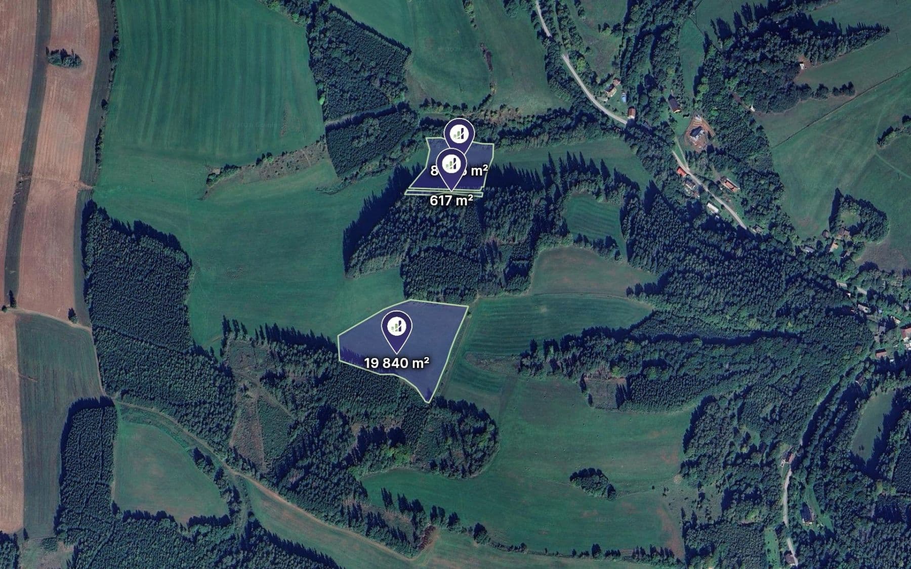 Prodej pozemku 28.692 m²