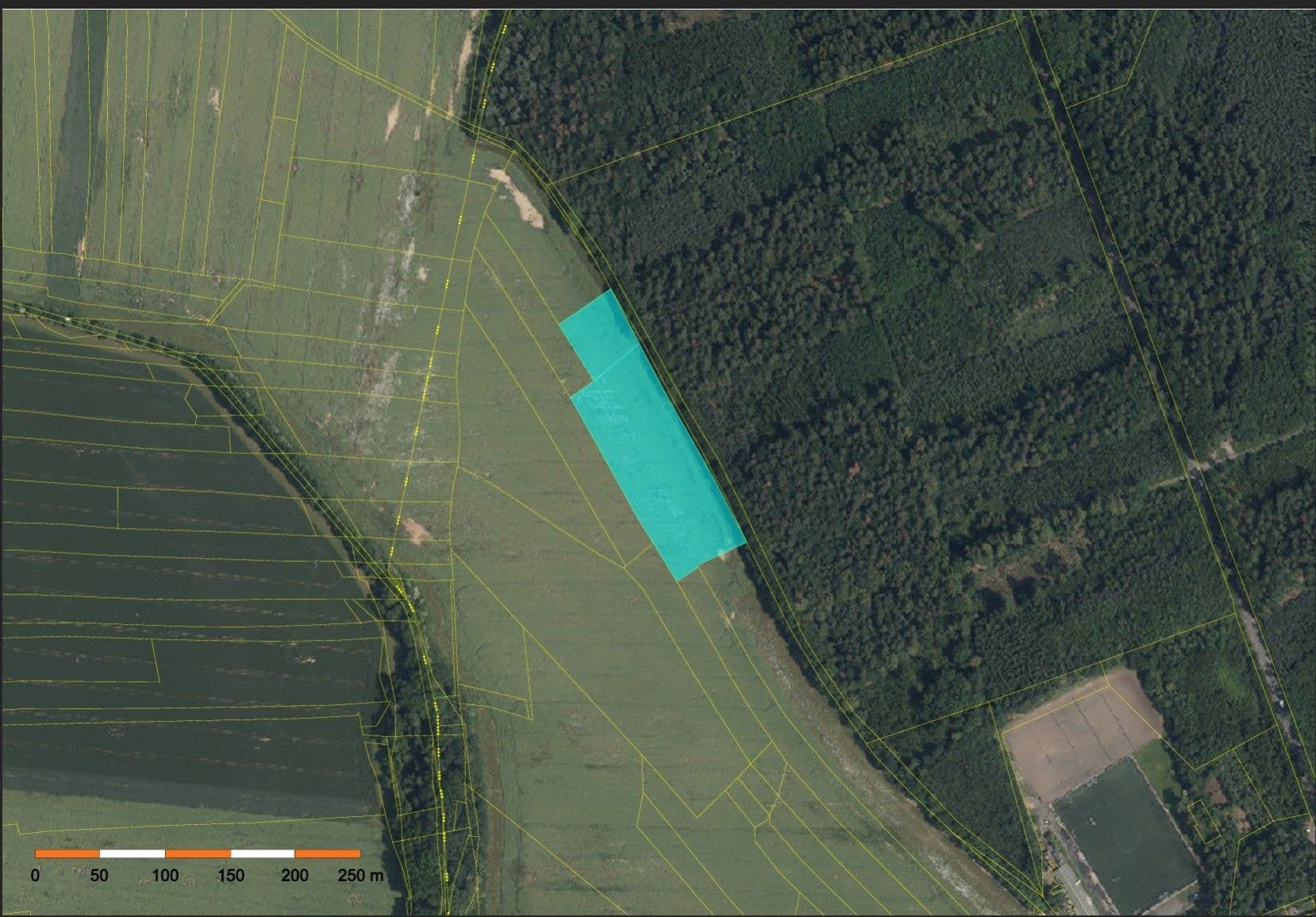Prodej pozemku 2.168 m²