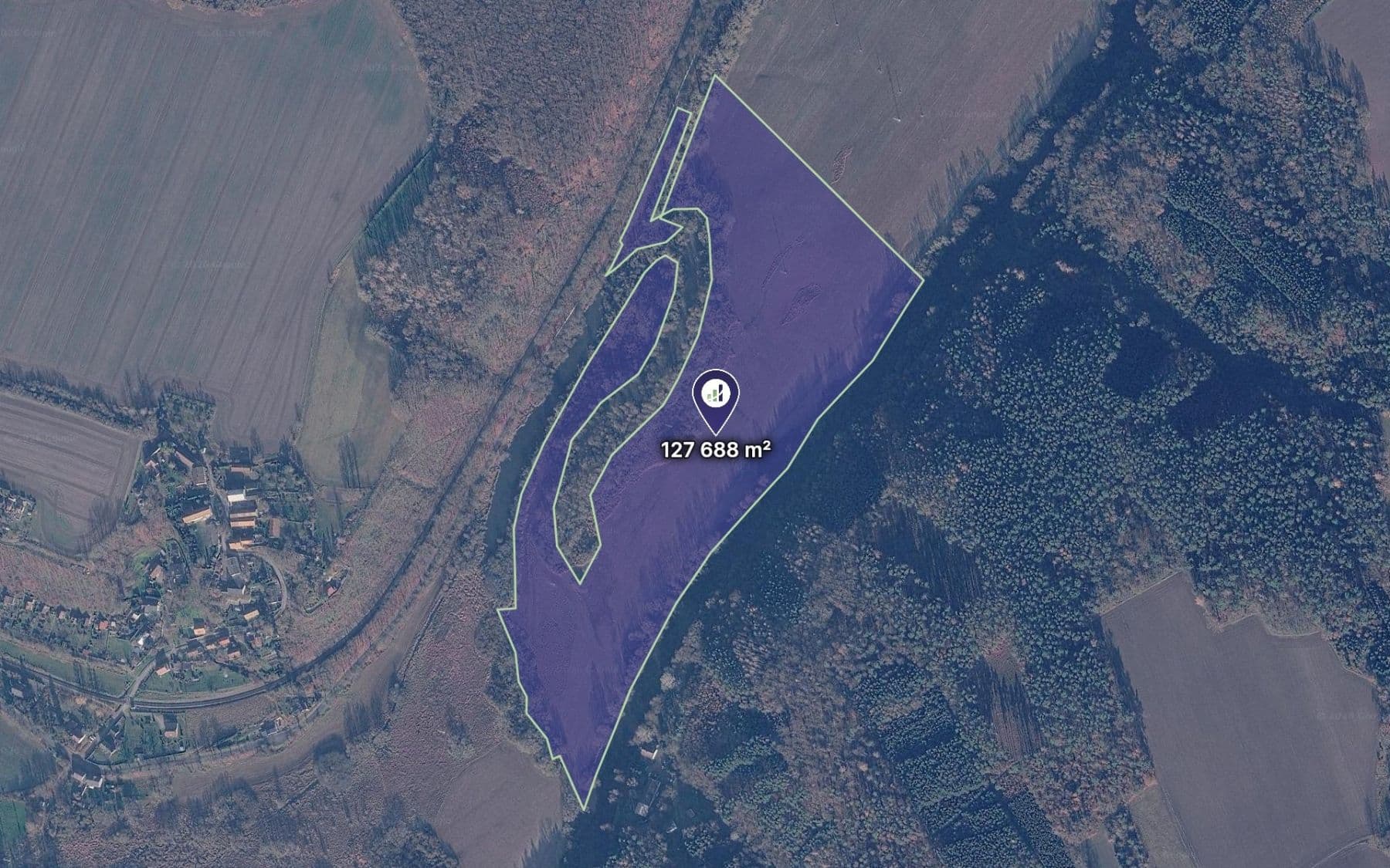 Prodej pozemku 127.688 m²