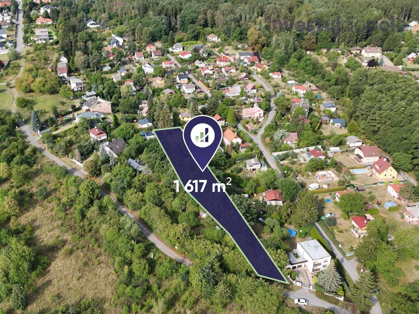 Prodej pozemku 1.617 m²