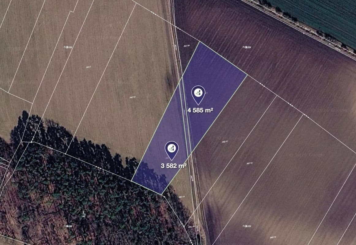 Prodej pozemku 6.912 m²