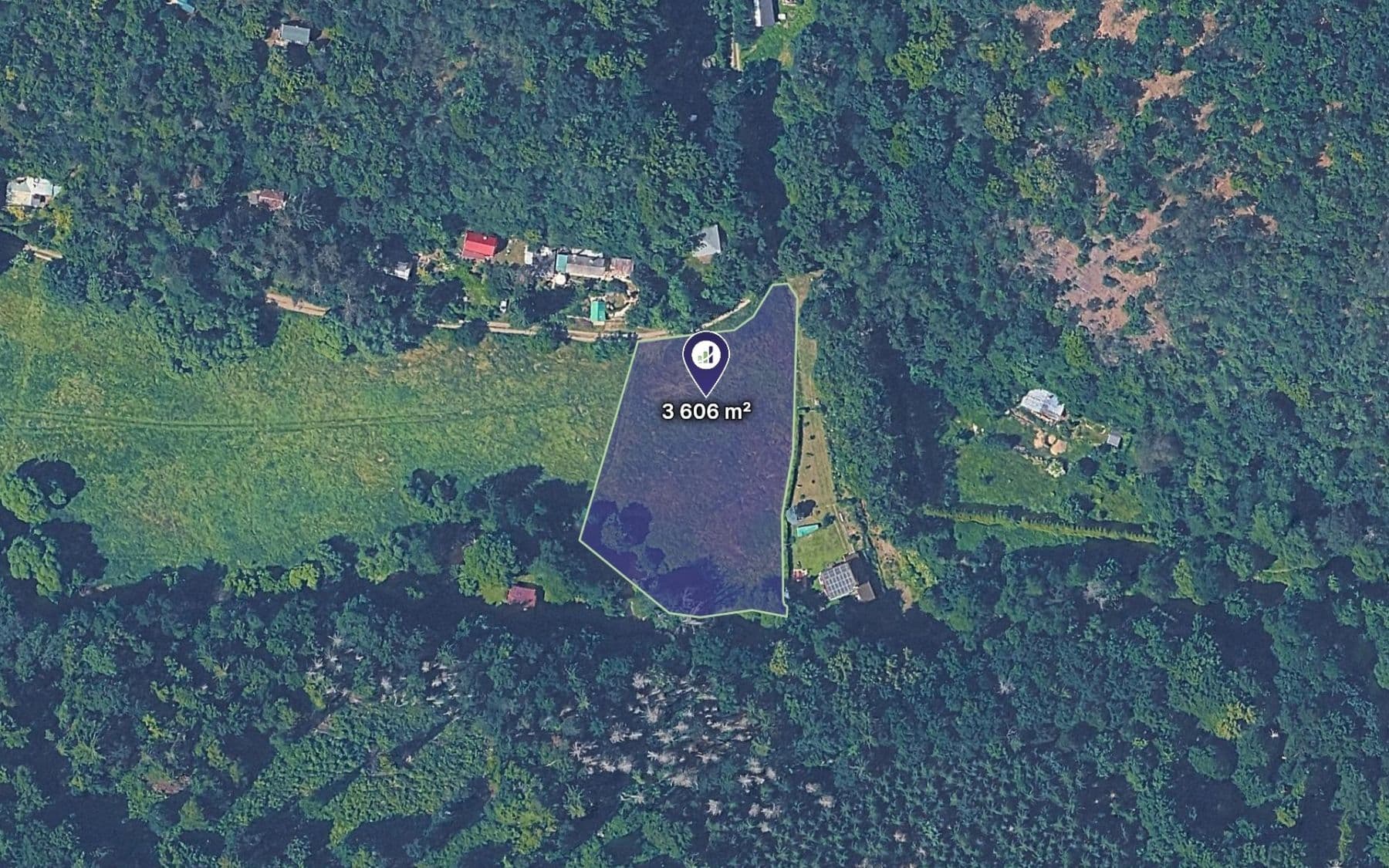 Prodej pozemku 3.606 m²