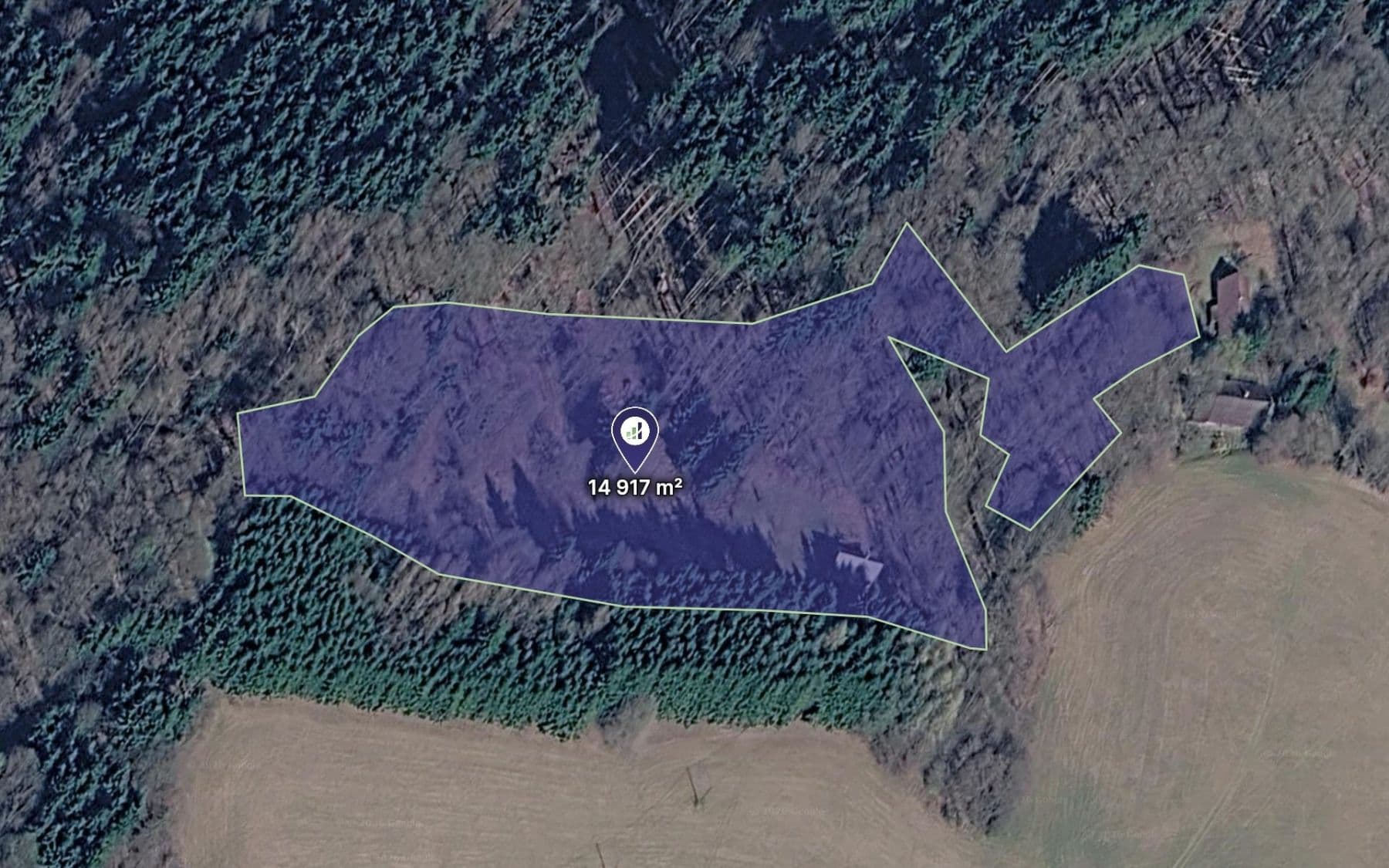 Prodej pozemku 4.972 m²