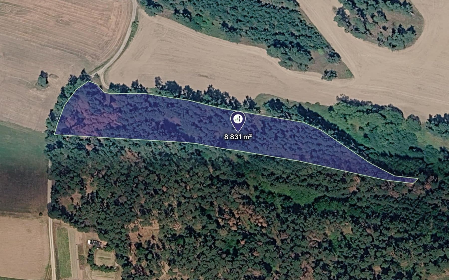 Prodej pozemku 3.427 m²