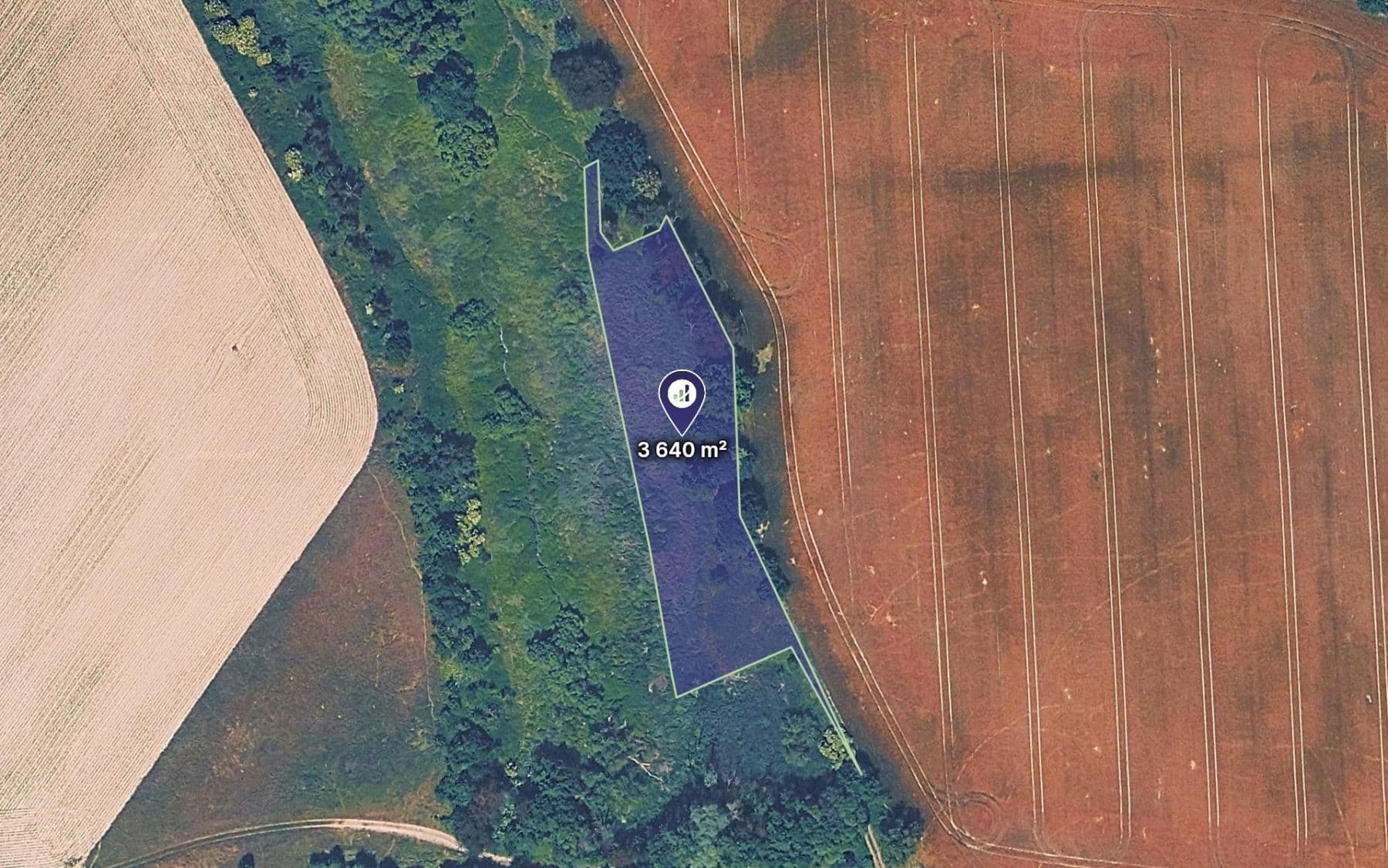 Prodej pozemku 3.640 m²