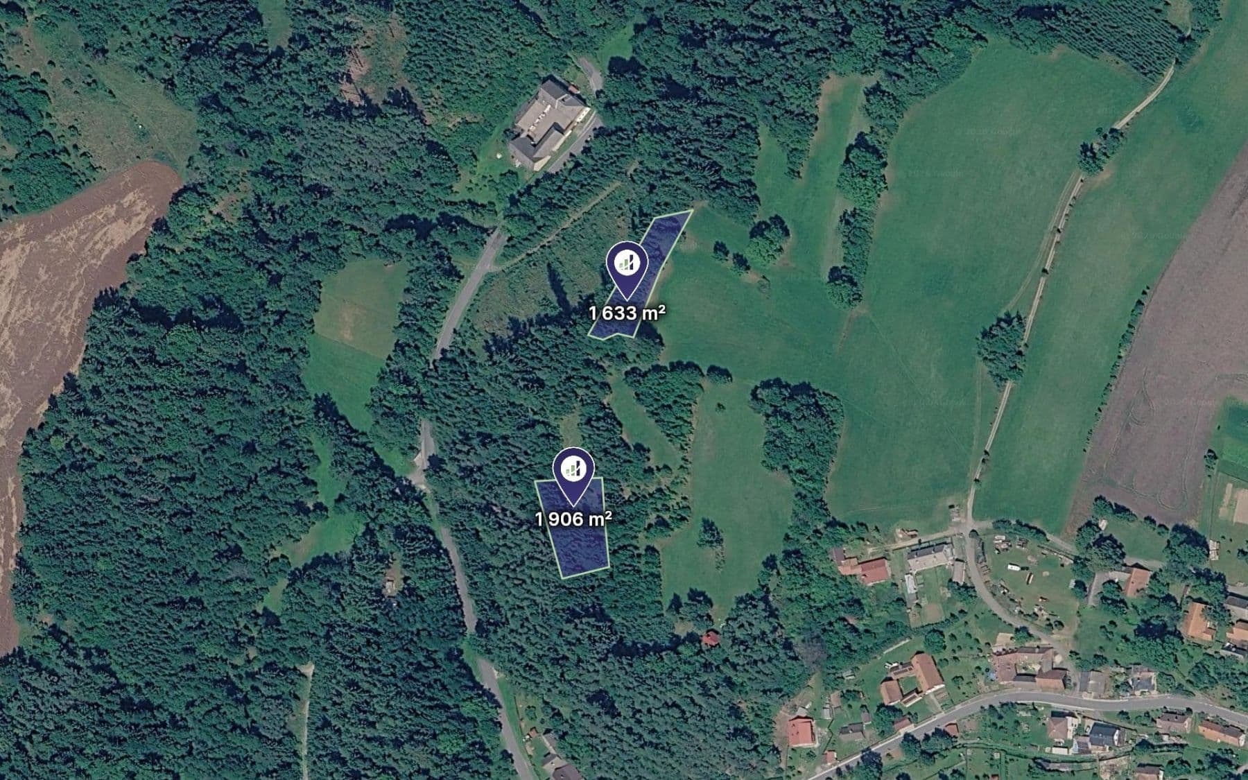 Prodej pozemku 3.539 m²