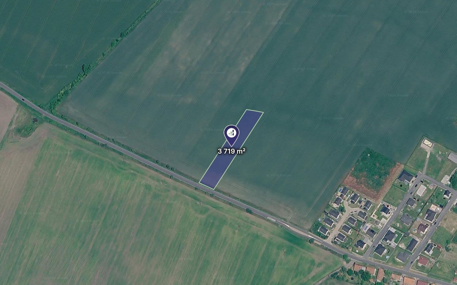 Prodej pozemku 989 m²