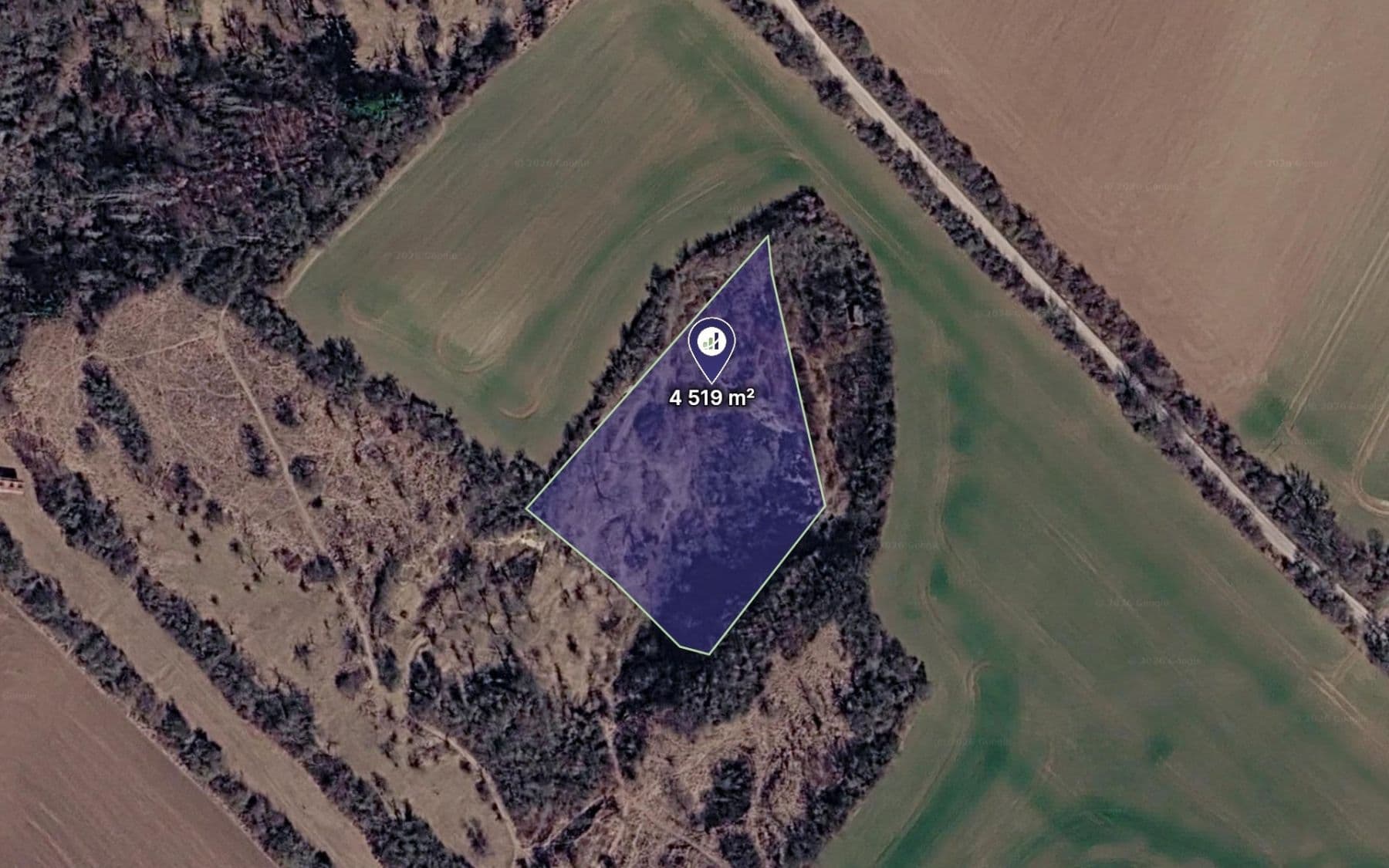 Prodej pozemku 4.519 m²