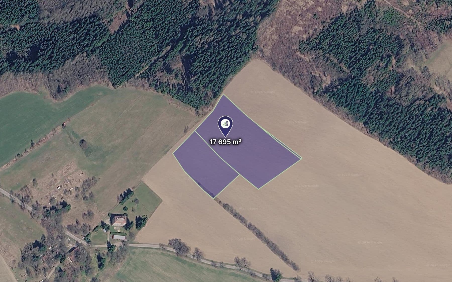 Prodej pozemku 1.475 m²