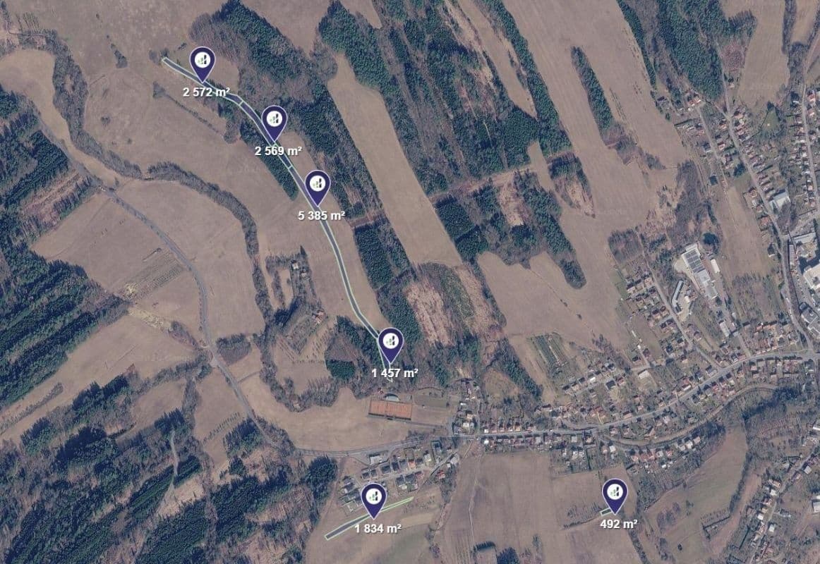 Prodej pozemku 13.392 m²