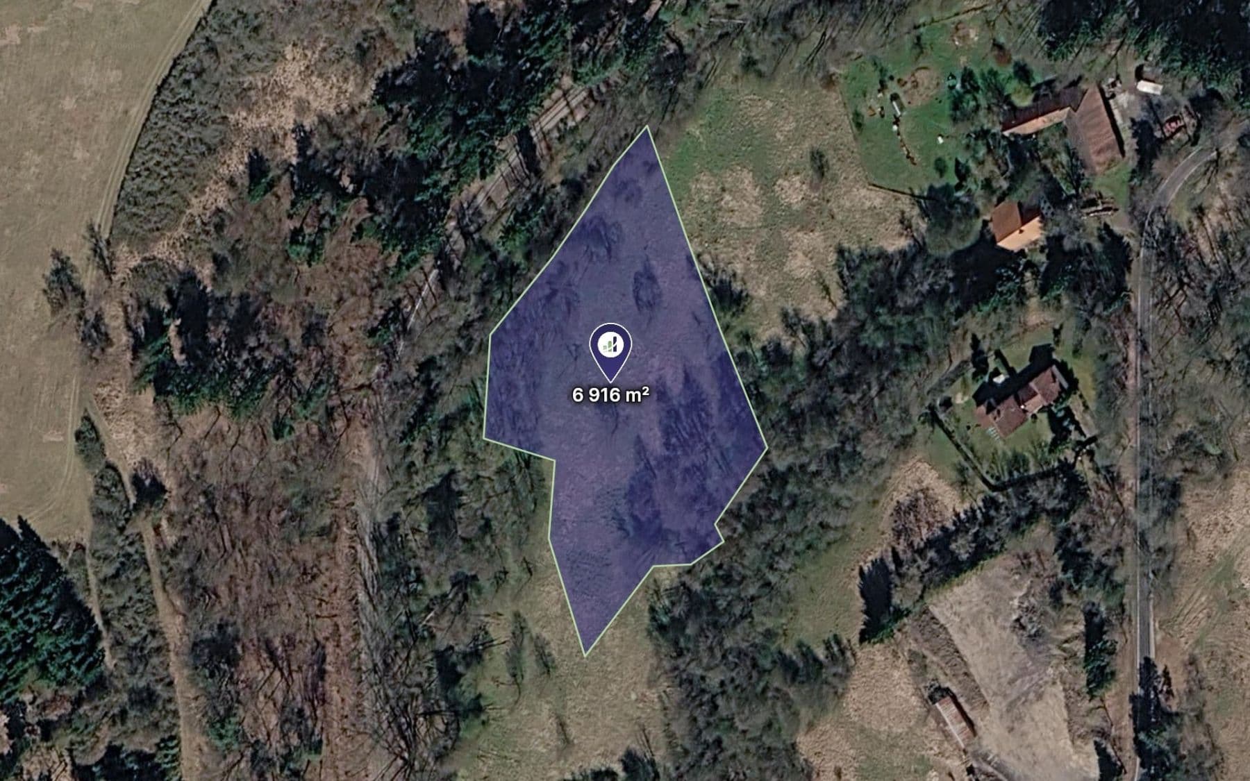 Prodej pozemku 6.916 m²