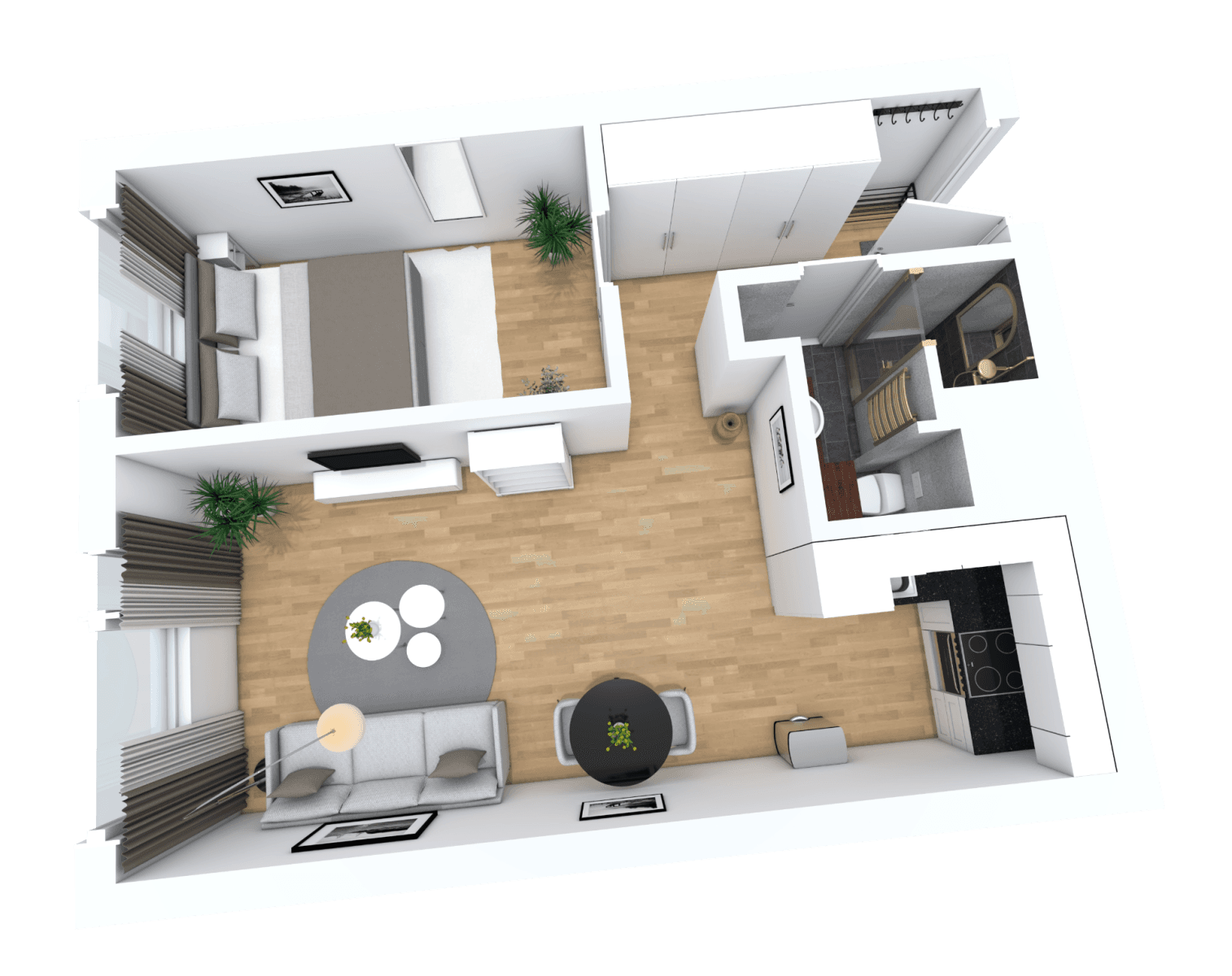 Prodej bytu 2+kk 43 m²