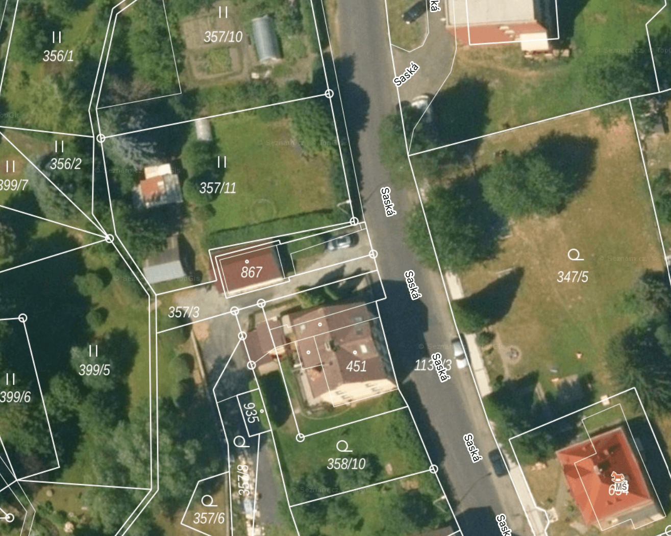 Prodej pozemku 650 m²