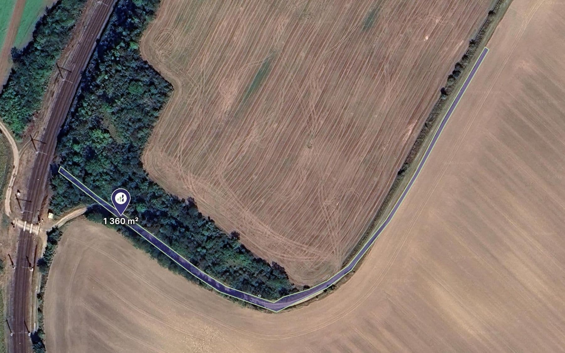 Prodej pozemku 1.360 m²