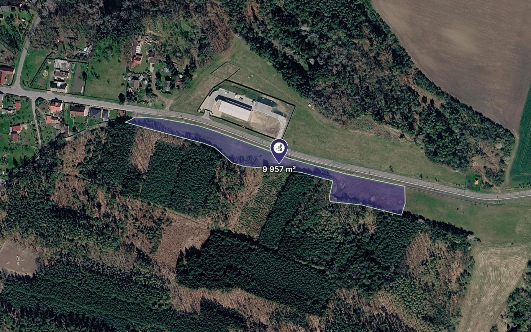 Prodej pozemku 9.957 m²