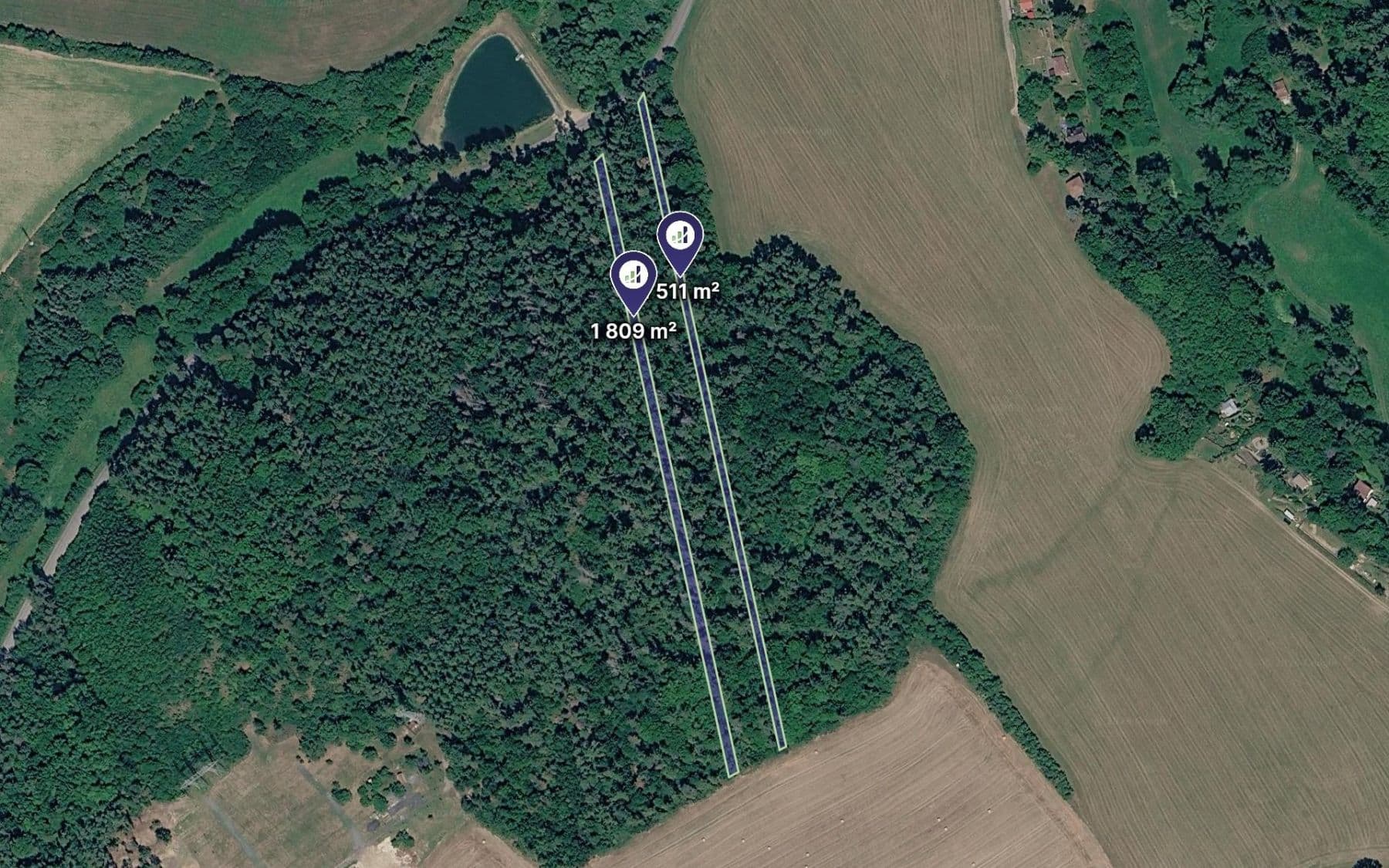 Prodej pozemku 3.320 m²