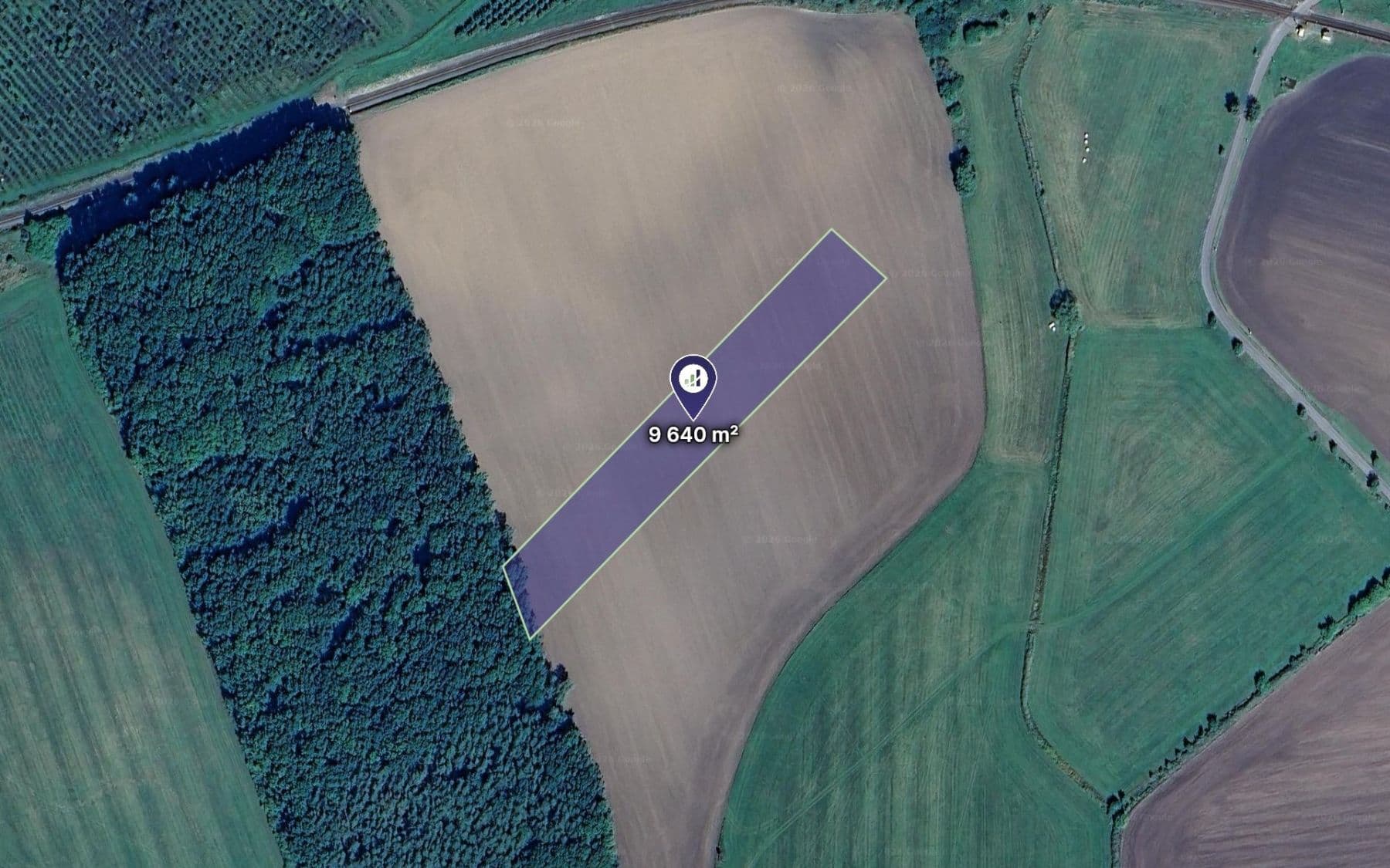 Prodej pozemku 9.640 m²