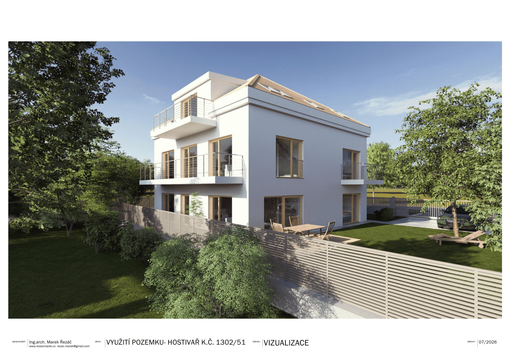 Prodej pozemku 626 m²