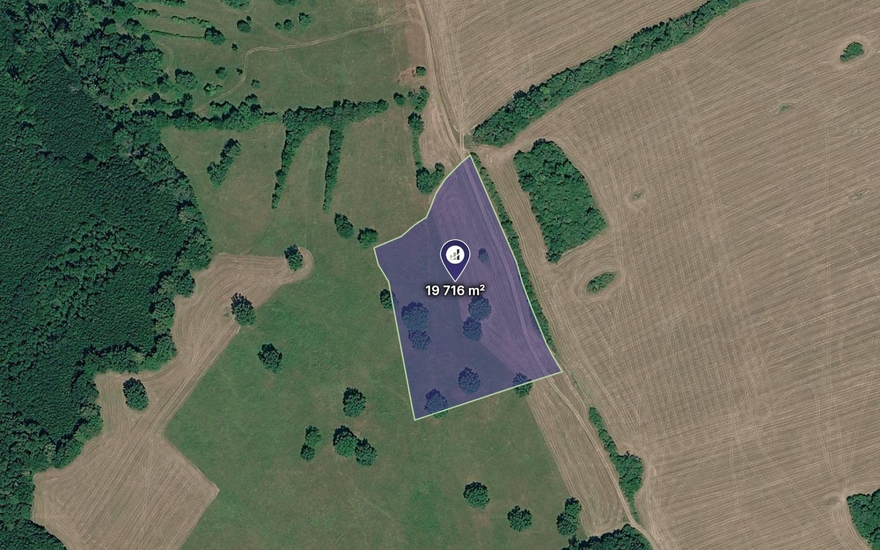 Prodej pozemku 19.716 m²